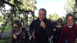 The Benedictine Monastery Tabgha, Israel - a tour in a monastery with Father Matthias