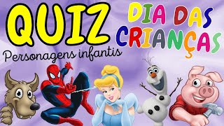 QUIZ Dia das crianças| Personagens de histórias infantis e desenhos animados