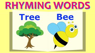 Rhyming Words For Kids  | Learn Rhyming Words | Bubble Kidz