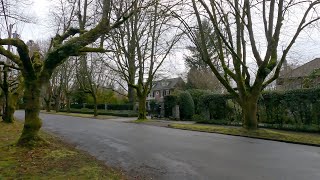 Wealthy Area in the World - Vancouver BC Canada - Shaughnessy Area - March 2021.