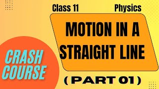 Motion in a Straight Line One Shot | Motion in 1D One Shot