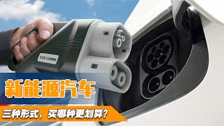 新能源汽车的三种类型，选哪种更合适？