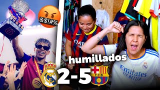 Reacción: REAL MADRID 2-5 BARCELONA *Humillados OTRA VEZ 😡 | Dúo Dinámico