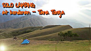 Solo Camping at Tebing Romantis KENDENAN - TANA TORAJA || Toraja - Indonesia Tourism