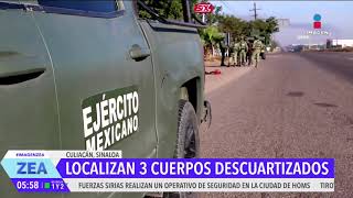 Encuentran los cuerpos de 3 hombres descuartizados en Culiacán, Sinaloa | Noticias con Paco Zea