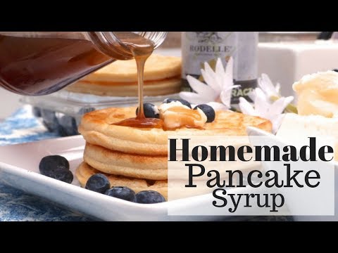 How To Make Homemade Pancake Syrup Recipe (Butter-Maple) How To Make Homemade Pancake Syrup Recipe (Butter-Maple)
