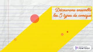 Les 5 types de comique