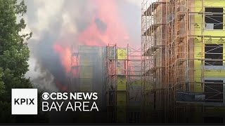 Fire destroys affordable housing complex under construction in unincorporated Redwood City