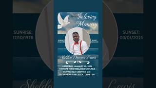 Sheldon Dawson Lewis | Funeral Announcement #obituariessvg #obituaries #svg #stvincent 🇻🇨