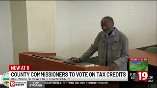 Lorain County commissioners delay vote on tax credit expansion as schools report funding losses