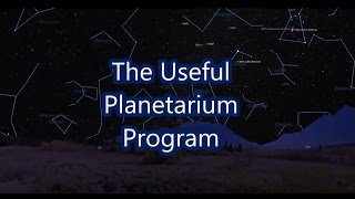 Useful Planetarium program for computer.   From Backyard Astronomy at Dreamworld Observatory