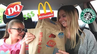Letting The Person in FRONT of Me DECIDE What I Eat For 24 Hours