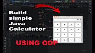 Learn Java OOP By Building a Calculator App 🔥 | Beginner-Friendly Step-by-Step Tutorial