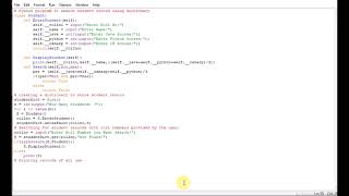 Python program to search student record using dictionary