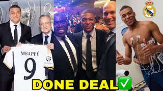 KYLIAN MBAPPE TO REAL MADRID IS A DONE DEAL✅Real Madrid SIGNS MBAPPE🔥Real Madrid Transfers News