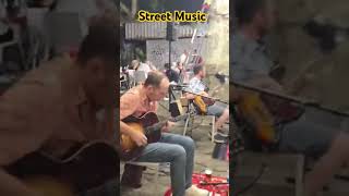 Street Music #guitar #streetmusic #livemusic #music #groove #footdrum #gibson #bass #street #busking