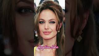 Angelina Jolie Now and Then💕 #hollywood  #viral #trending #actress #shorts