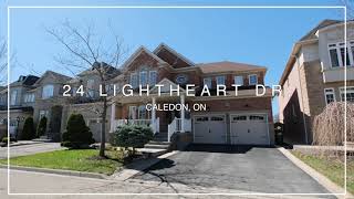 Detached 4 Bedroom House in Caledon Brampton Boarder