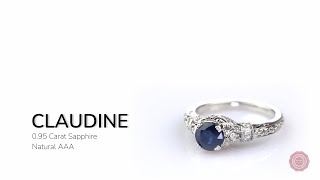 Vintage Sapphire Ring - Claudine