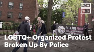 Reclaim Pride Protests Anti-LGBTQ+ Hospital, Harassed by NYPD | NowThis