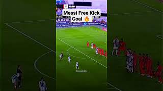 Messi Free Kick Goal 🔥 argentina vs panama highlights #shorts