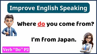 Engage in English Conversation Practice with Verb 'Do' | Part 2 | Learn English for Beginners