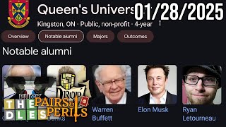 queen's university's prestigious alum - Bits and Banter [01/28/2025]