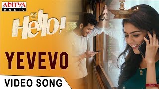 Yevevo Video Song | HELLO! Video Songs | Akhil Akkineni, Kalyani Priyadarshan|Anup Rubens