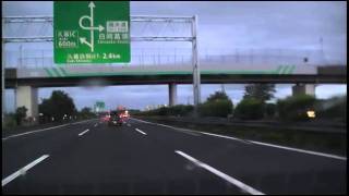 E4 TOHOKU_EXPWY 360p highway drive：Iwafune JCT. → Iwatsuki IC