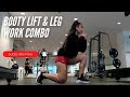 Day 21 TABATA Booty Lift x Leg Work 🍑🦿 COMBO