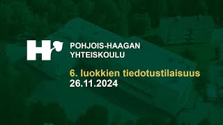 6. luokkien tiedotustilaisuus 2024-2025