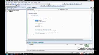 Visual C# Console Tutorial - Generating Random Numbers & Array Value's