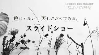 公開講座・美術と写真の授業〜オマージュから学ぶ撮影表現（写真家カール・ブロスフェルト編）〜