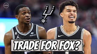 Should the Spurs Trade for De'Aaron Fox?