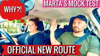 MARTA'S MOCK DRIVING TEST HENDON (NEW ROUTE)