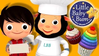 The Muffin Man | Nursery Rhymes for Babies by LittleBabyBum - ABCs and 123s