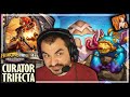 THE CURATOR TRIFECTA! - Hearthstone Battlegrounds