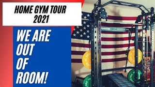 Home Gym Tour for 2021- We Have OFFICIALLY Run Out Of Room!