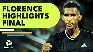 Felix Auger-Aliassime Takes On J.J. Wolf To Lift The Trophy | Florence 2022 Final Highlights