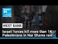 Israeli forces kill more than 14 Palestinians in West Bank raid • FRANCE 24 English