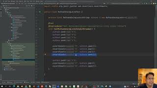 23 - Stack implementation using Locks - Follow Up 2 - SOLUTION - Unit Test Code Demo 1