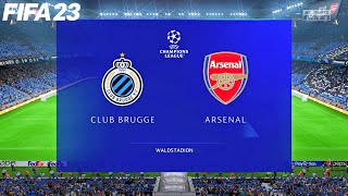 FIFA 23 | Club Brugge vs Arsenal - Champions League UCL - PS5 Gameplay