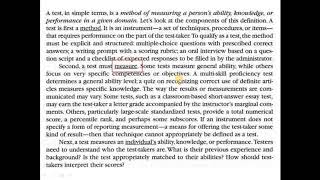 Language Testing Unit 1 Part 1