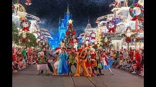 DJI OSMO POCKET 3 - 4K 60FPS - Disney's Christmas Party | Holiday Fireworks and Parade