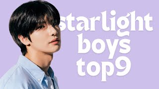 my starlight boys top 9 | skieus