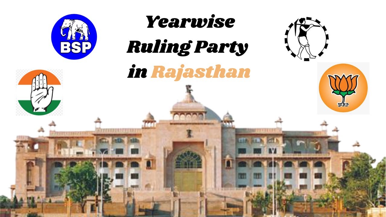 Rajasthan Assembly Results 1952 2018 - YouTube