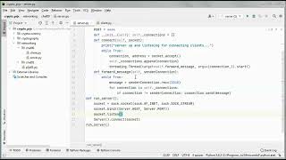 Client/Server + Python + Sockets + Threading + JSON + Minimal