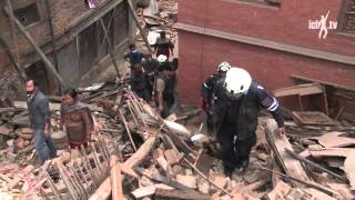 Nepal earthquake 2015 footage