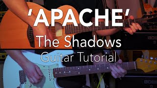 Apache Guitar Lesson Tutorial The Shadows Hank Marvin Lead Guitar