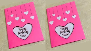 DIY-Best BIRTHDAY Card🎉| Beautiful Greeting card for Birthday🥰|#papercrafts #shorts #ytshorts #diy